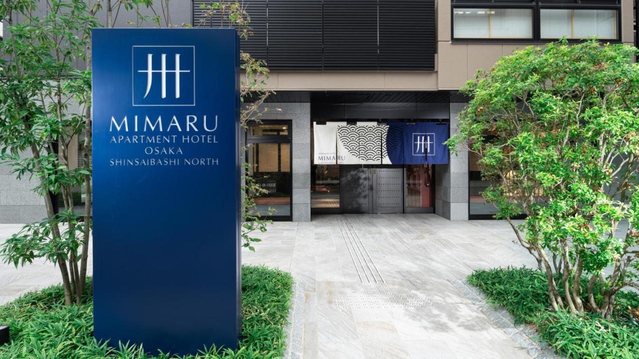 Hotel Mimaru Osaka Shinsaibashi North Exterior foto